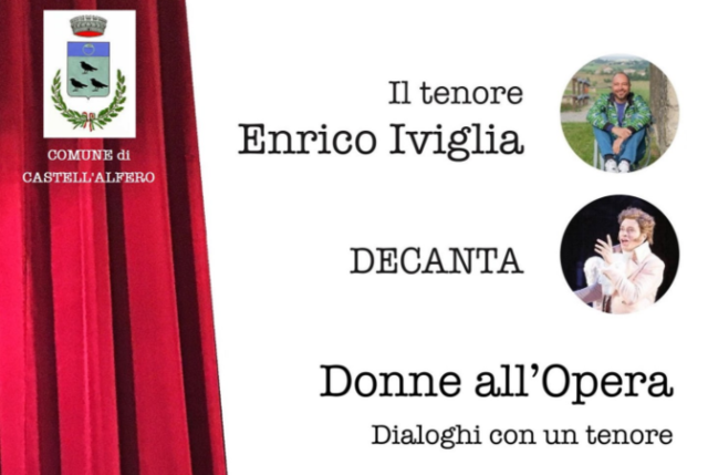 Castell'Alfero | Settembre Castellalferese: presentazione libro "Donne all'Opera - Dialoghi con un tenore"