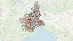 Emergenza Coronavirus: la mappa dei contagi in Piemonte
